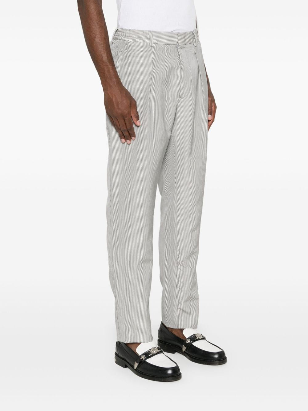 Fendi Men Striped Tailored Pants FENDI