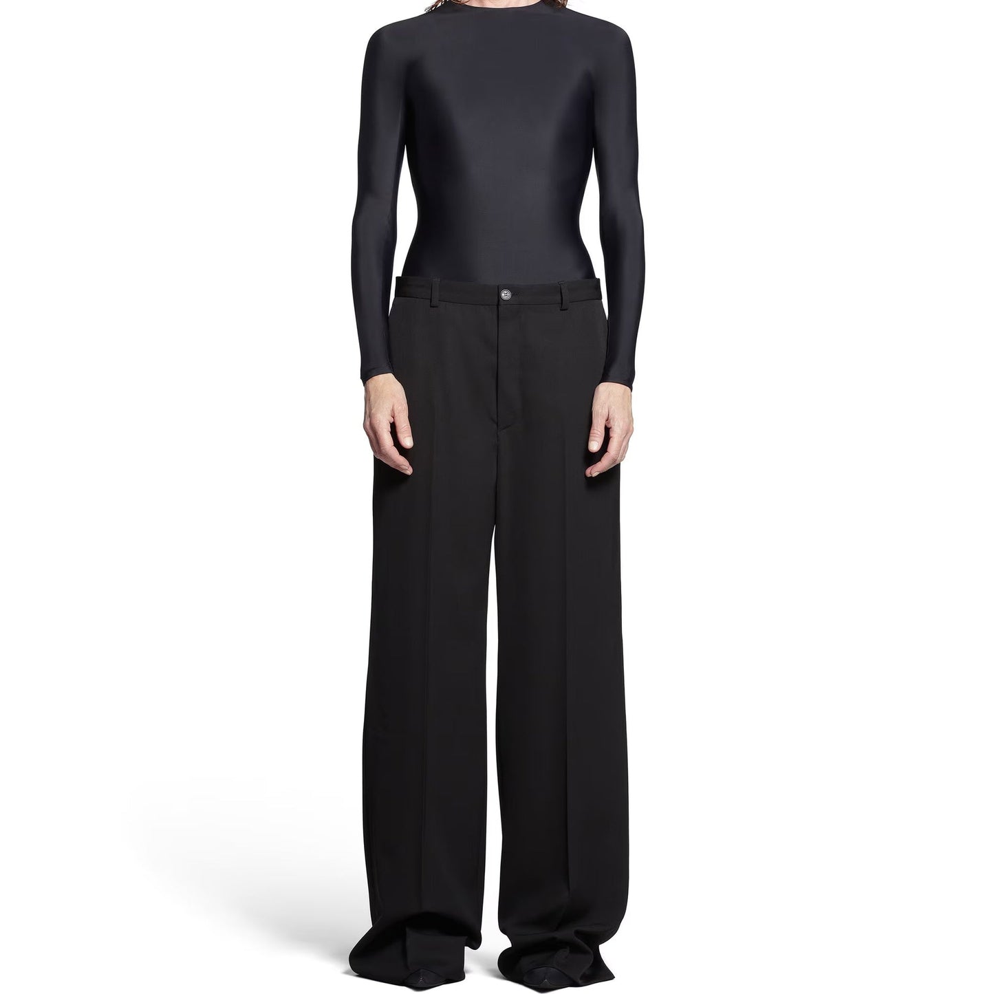 Balenciaga Wool Flared Pants Men BALENCIAGA