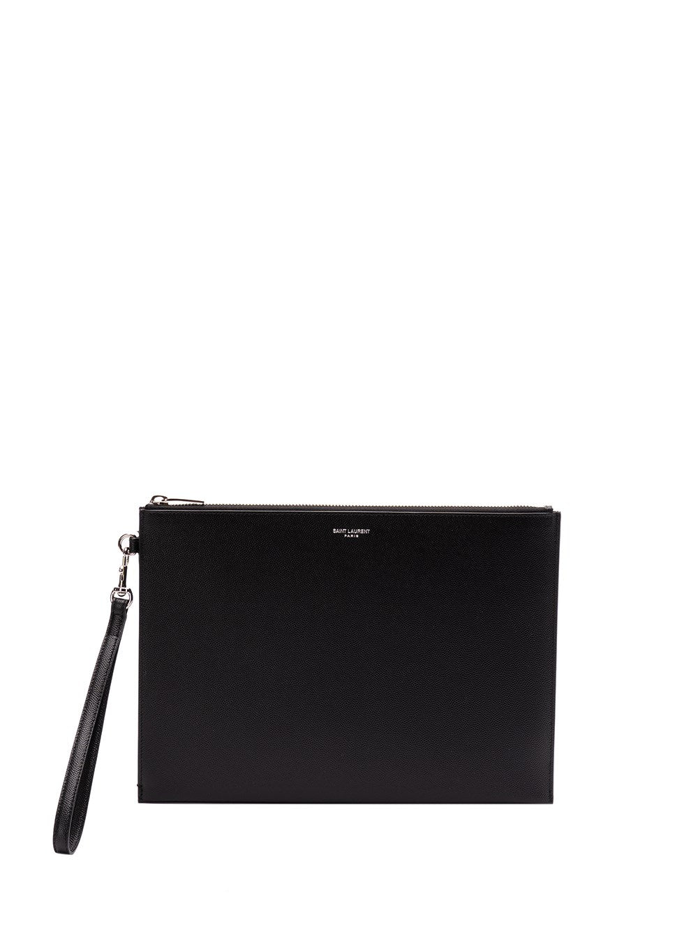 Saint Laurent Men `Saint Laurent Paris` Zipped Tablet Holder SAINT LAURENT