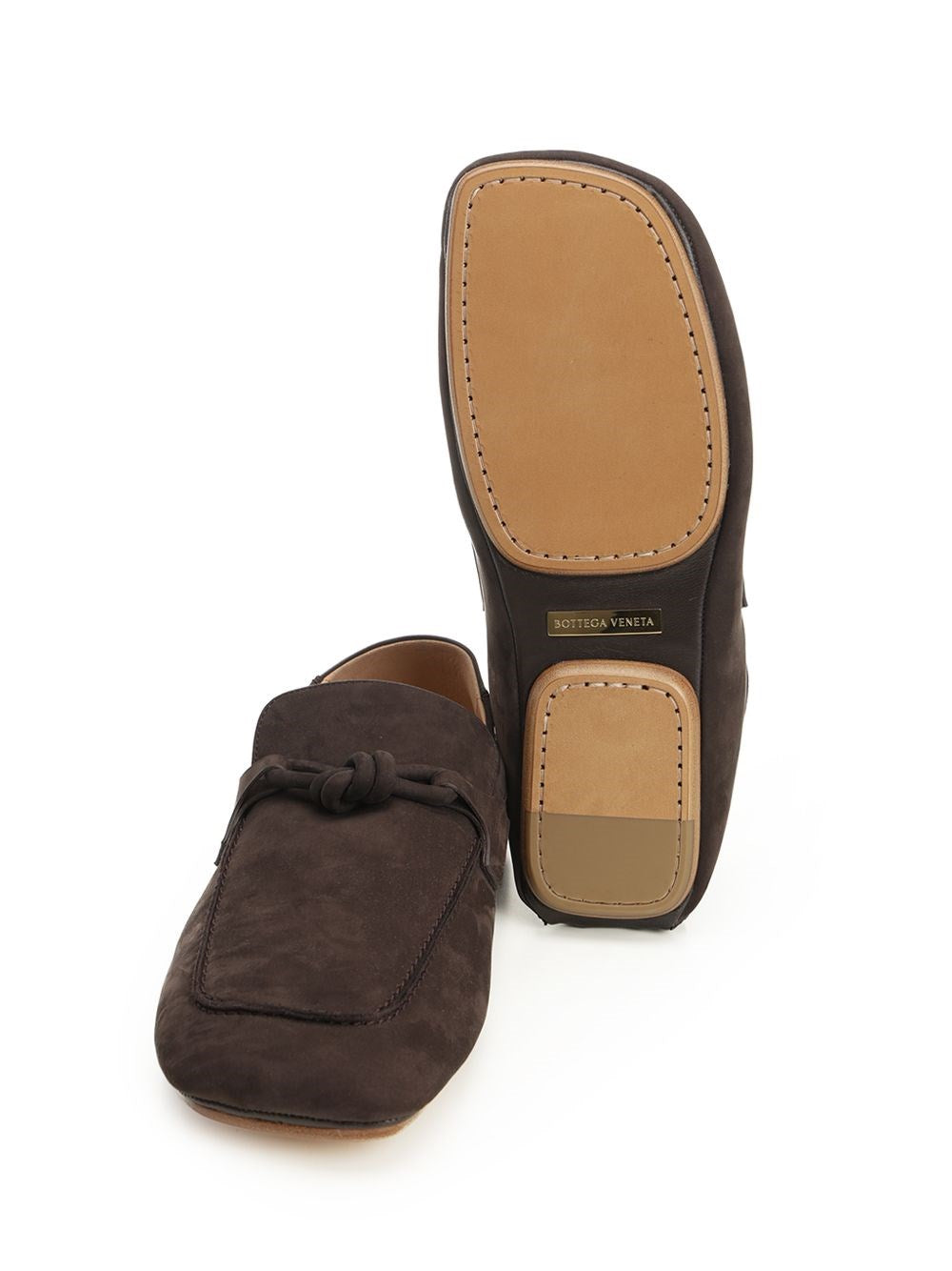 Bottega Veneta Men "Daddy" Suede Moccasins BOTTEGA VENETA
