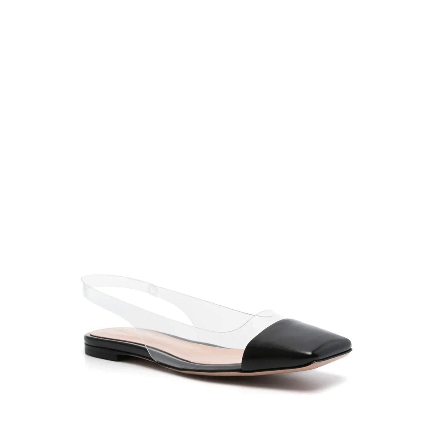 Gianvito Rossi Plexi Slingback Flats Women GIANVITO ROSSI