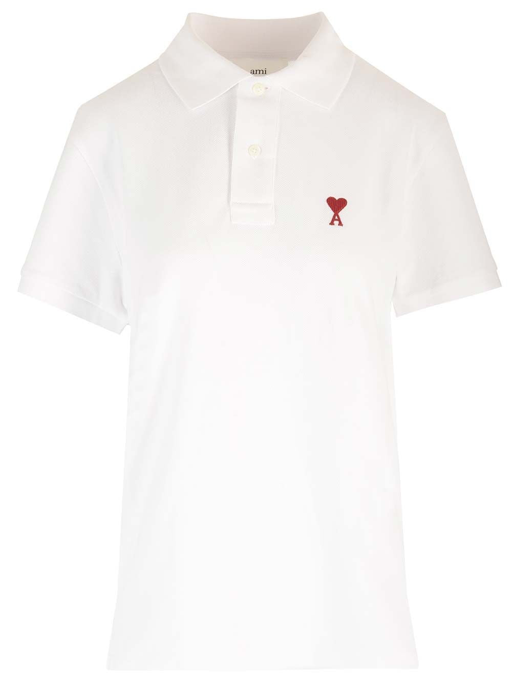 Ami Women "Ami De Coeur" Polo AMI PARIS