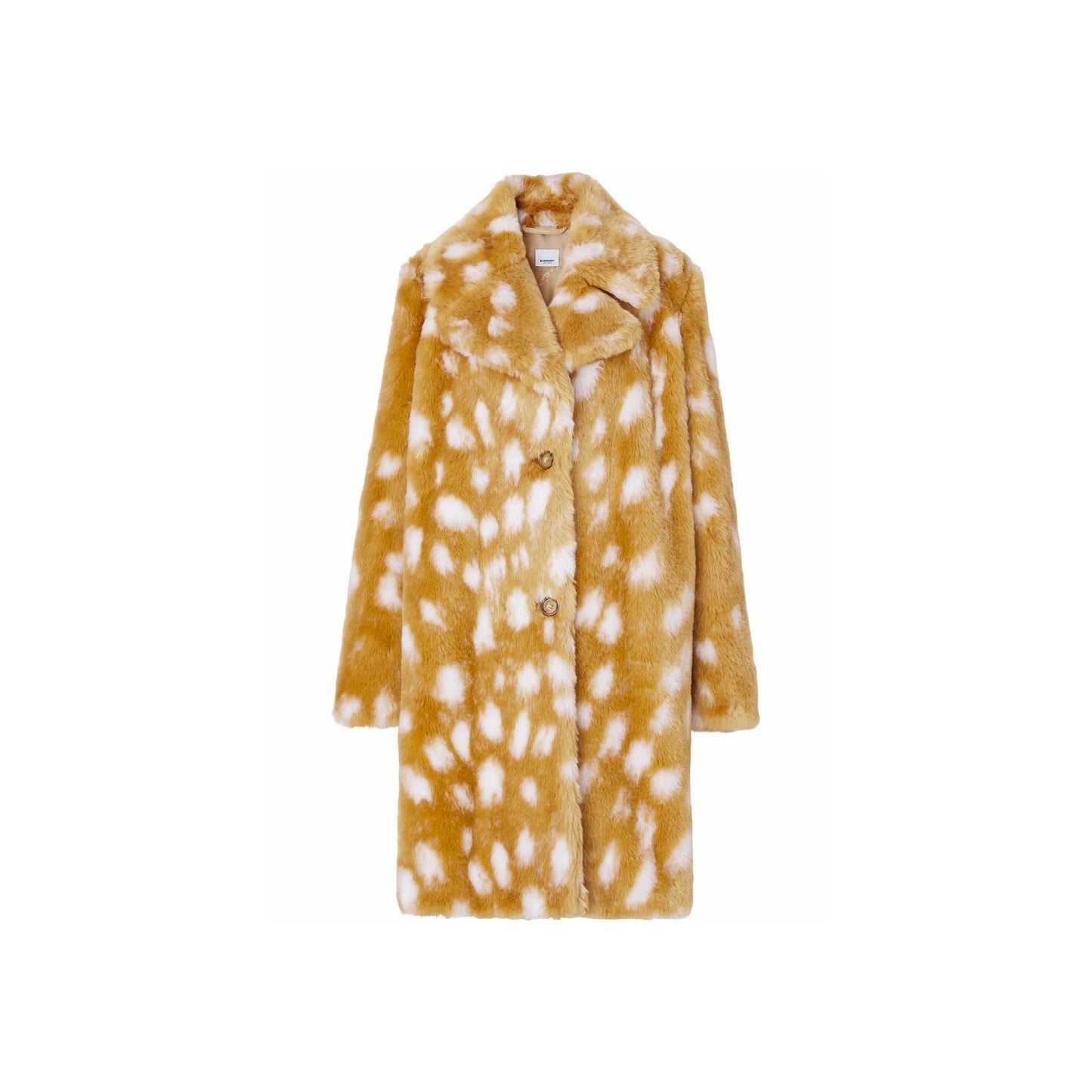 Burberry Faux Fur Coat Women BURBERRY