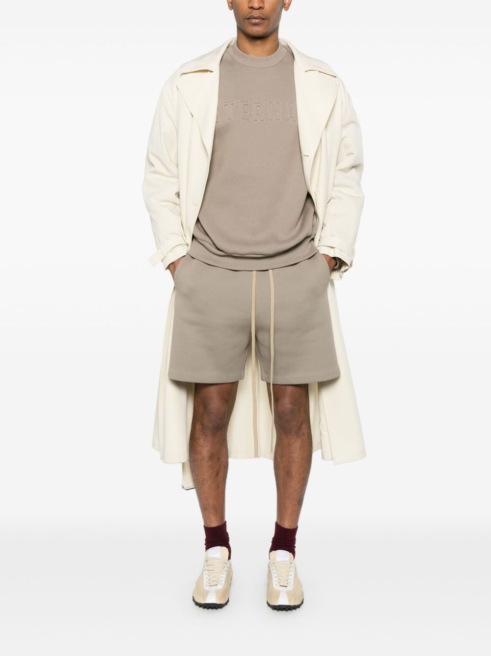 Fear Of God Men "Eternal" Fleece Crewneck FEAR OF GOD