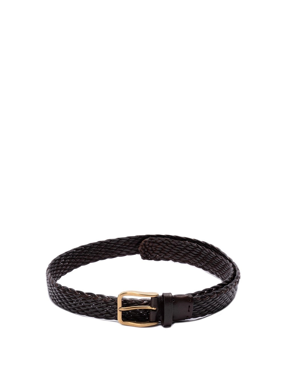 Brunello Cucinelli Men Calfskin Belt BRUNELLO CUCINELLI