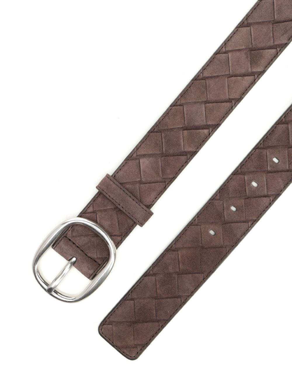 Bottega Veneta Men "Intrecciato" Belt BOTTEGA VENETA