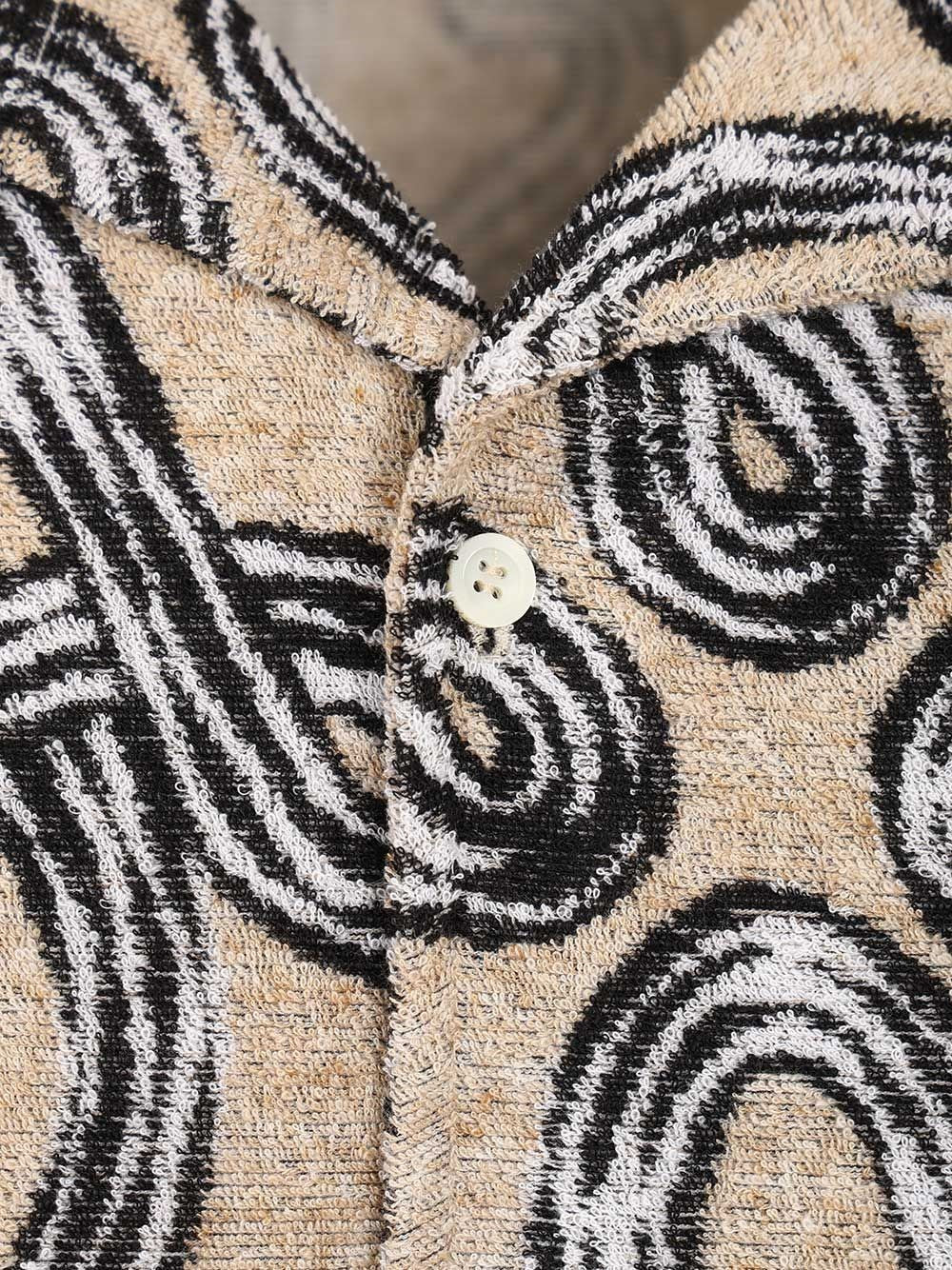 Loewe Paula's Ibiza Men Short-Sleeved Jacquard Cotton Terry Shirt LOEWE