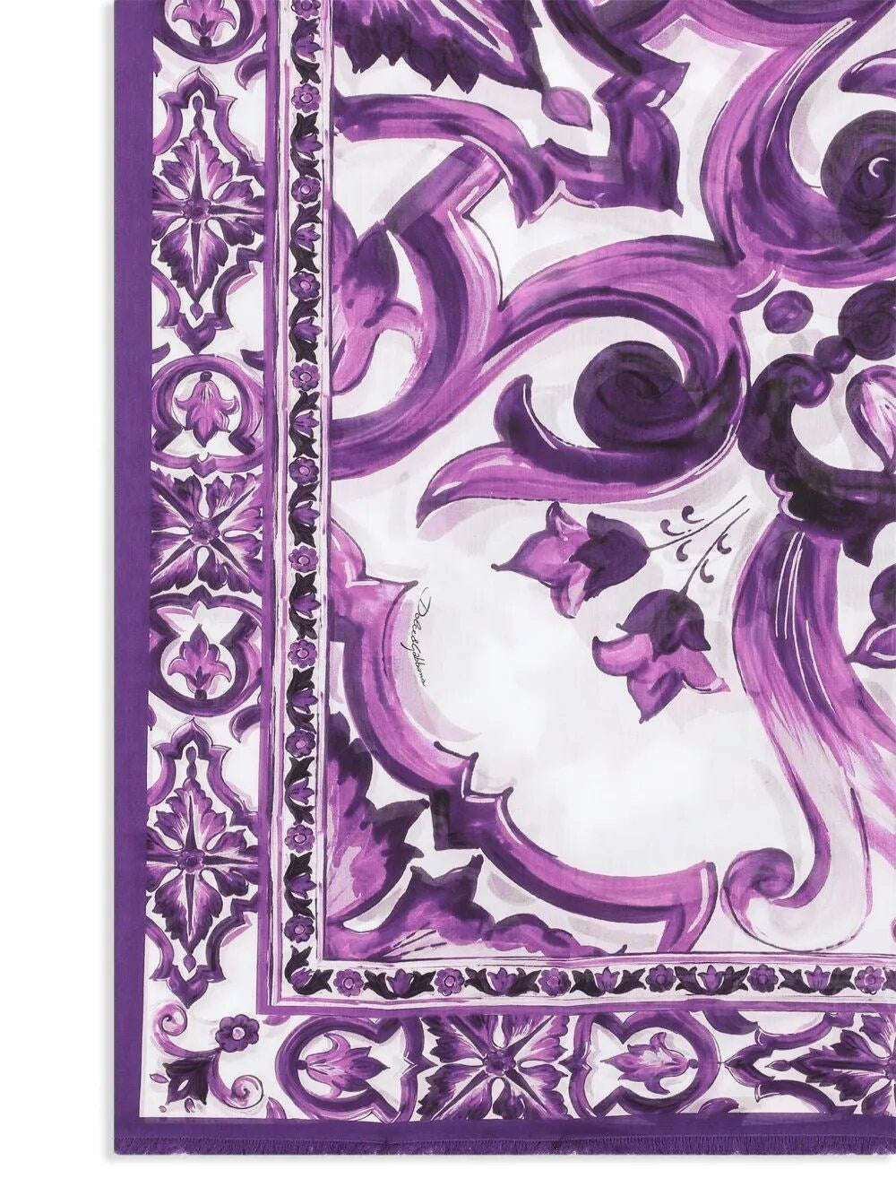 Dolce & Gabbana Women Maiolica Print Pareo DOLCE & GABBANA