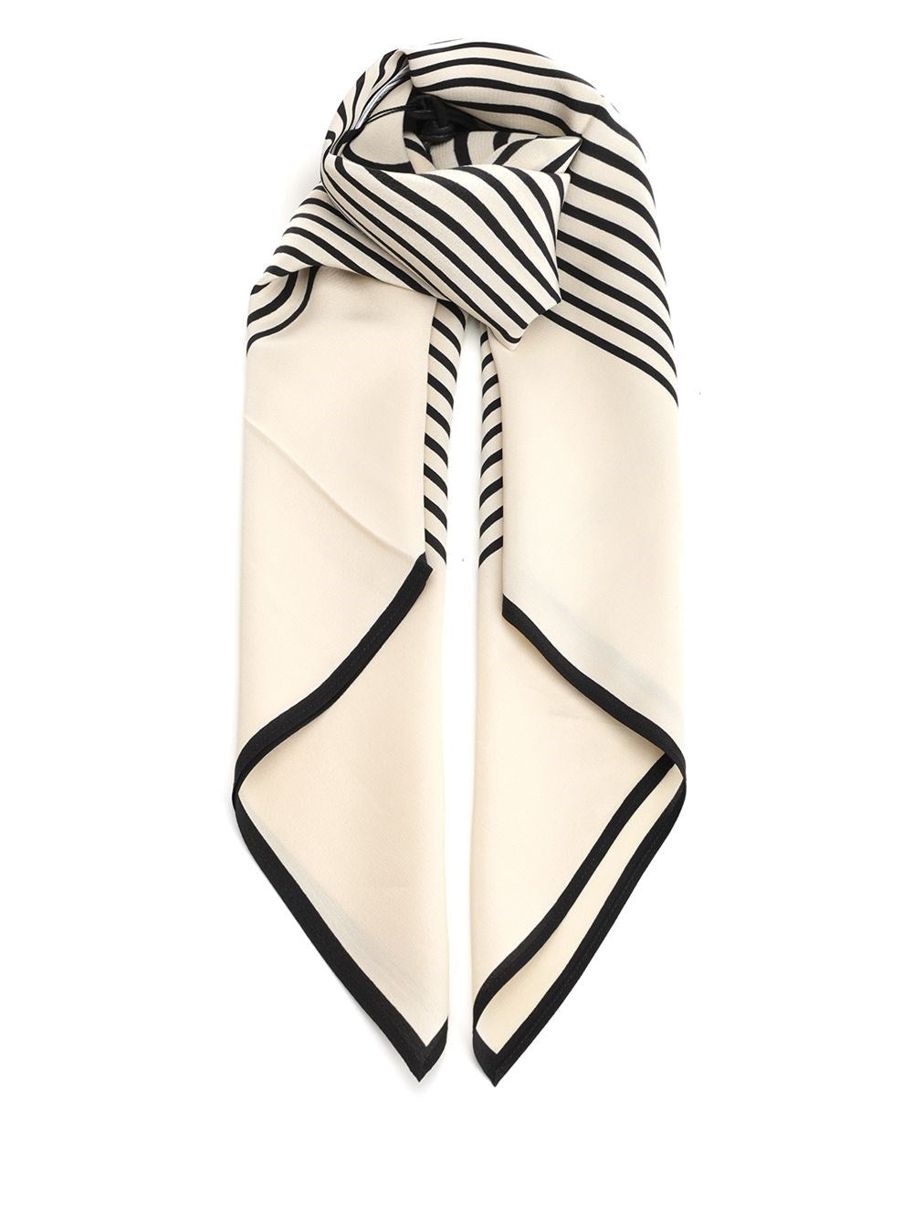 Toteme Women Centered Monogram Silk Scarf TOTEME