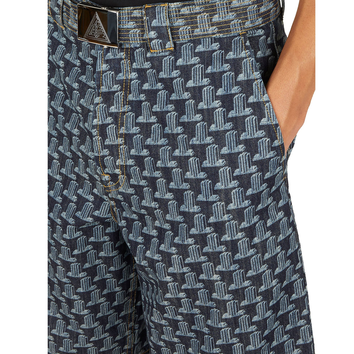 Lanvin Column Monogram Shorts Men LANVIN