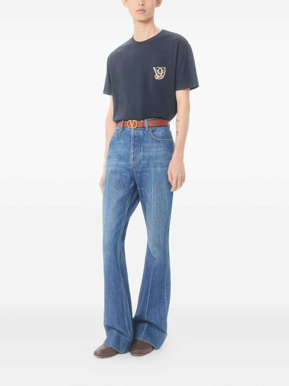 Valentino Garavani Men Cotton Jersey T-Shirt VALENTINO GARAVANI