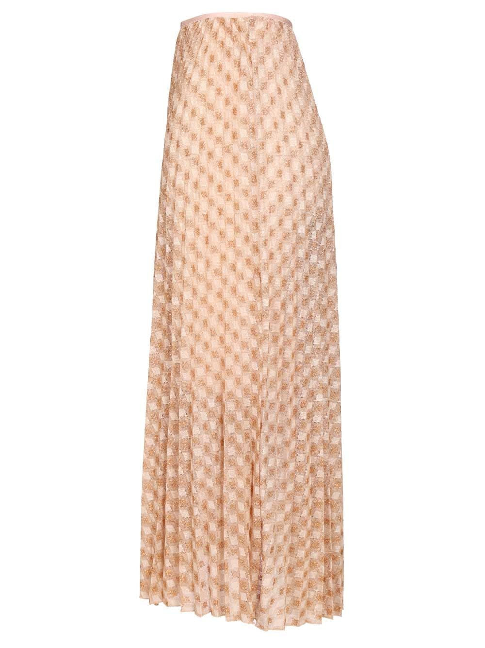 Forte_Forte Women Diamond Jersey Plisse' Skirt FORTE FORTE