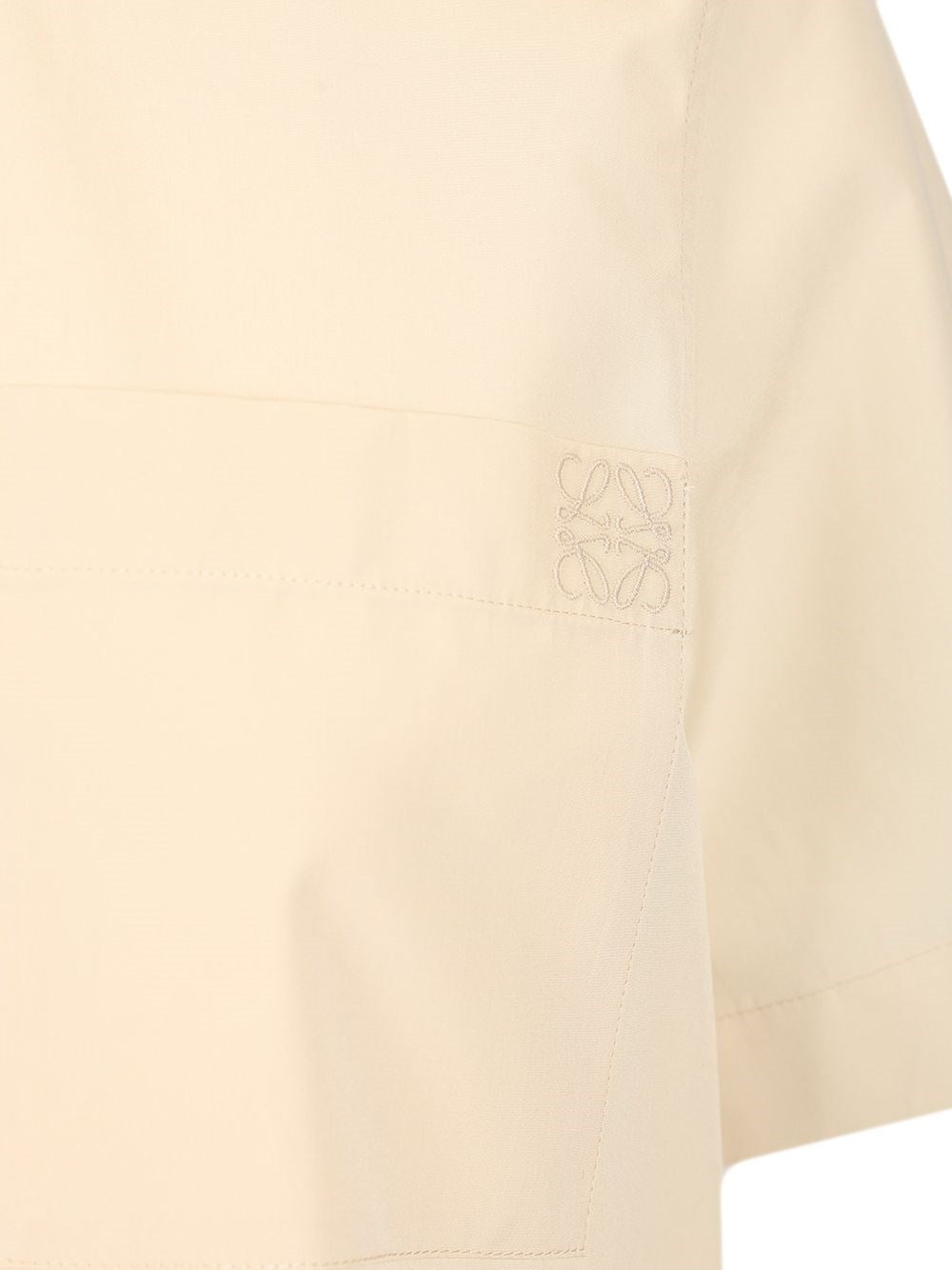 Loewe Paula's Ibiza Women Short-Sleeved Cotton Shirt LOEWE
