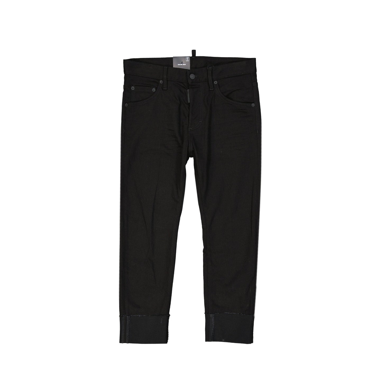Dsquared2 Black Bull Sailor Denim Jeans Women DSQUARED2