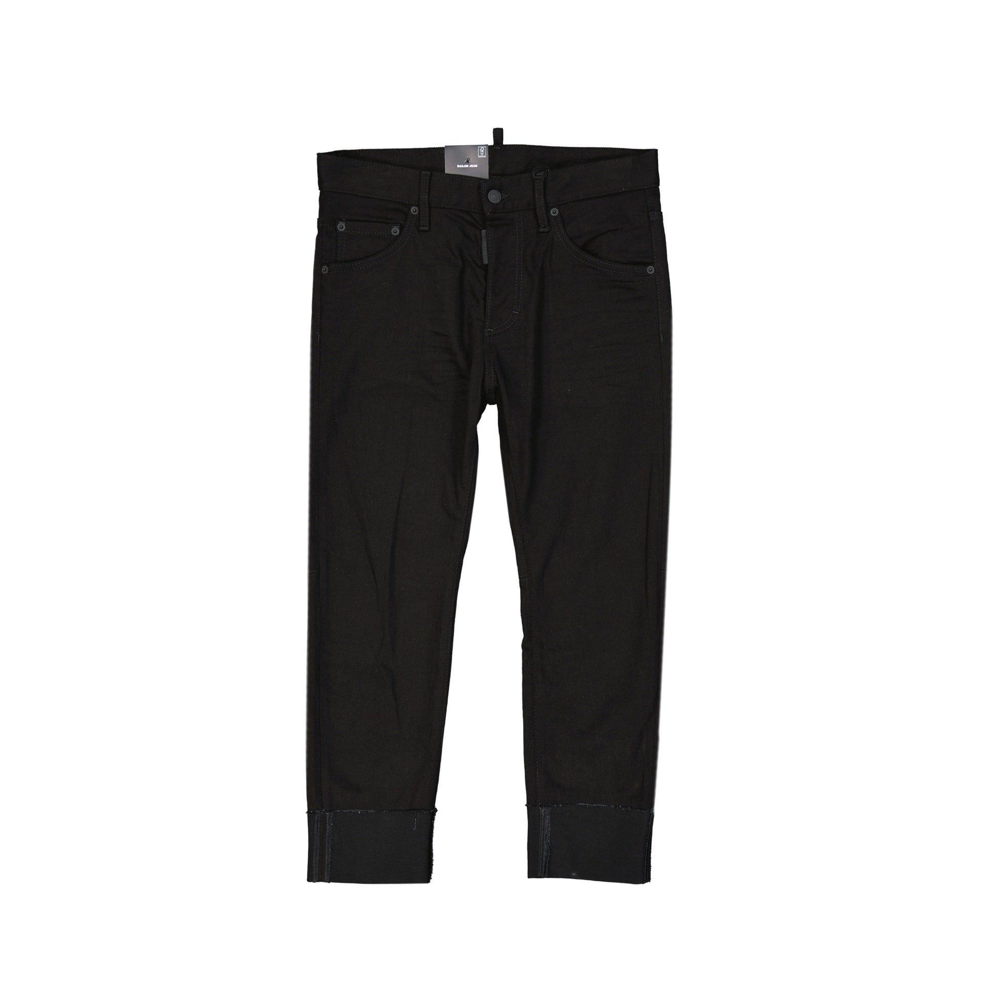 Dsquared2 Black Bull Sailor Denim Jeans Women DSQUARED2