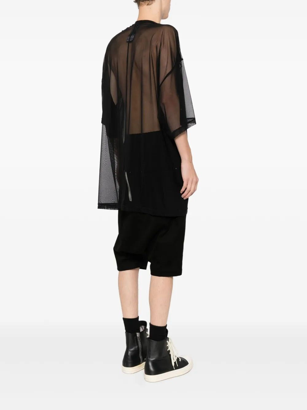 Rick Owens X Champion Men Tommy Mesh T-Shirt RICK OWENS