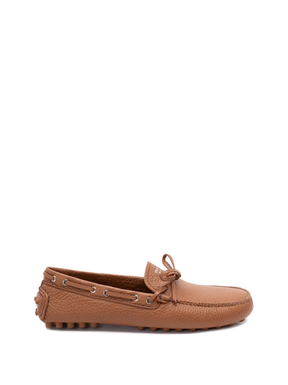 Prada Men Leather `Driver` Loafers PRADA