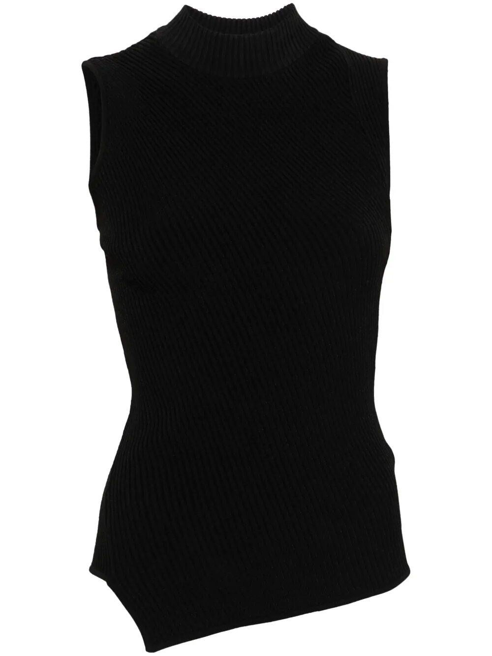 Toteme Women Asymmetric Knit Top White TOTEME