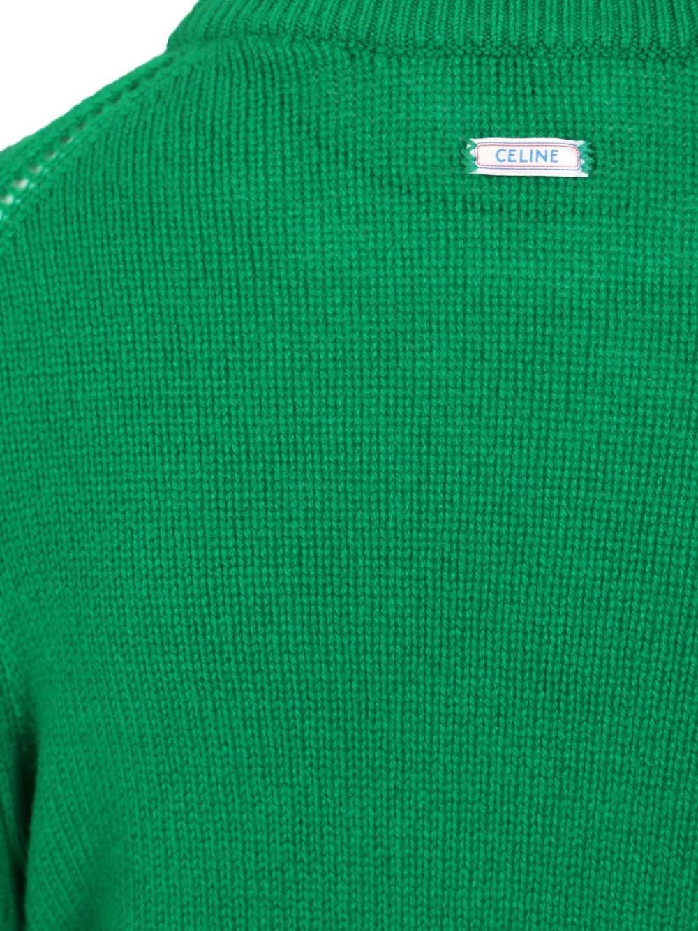 Celine Women Cashmere Crew Neck Sweater CELINE