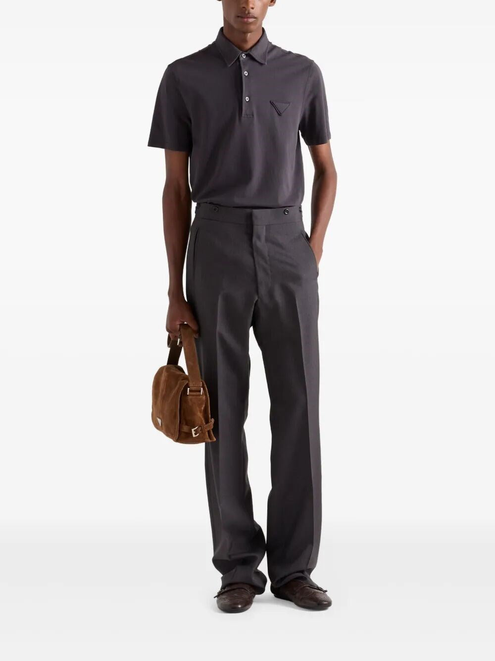 Prada Men Cotton Polo Shirt PRADA