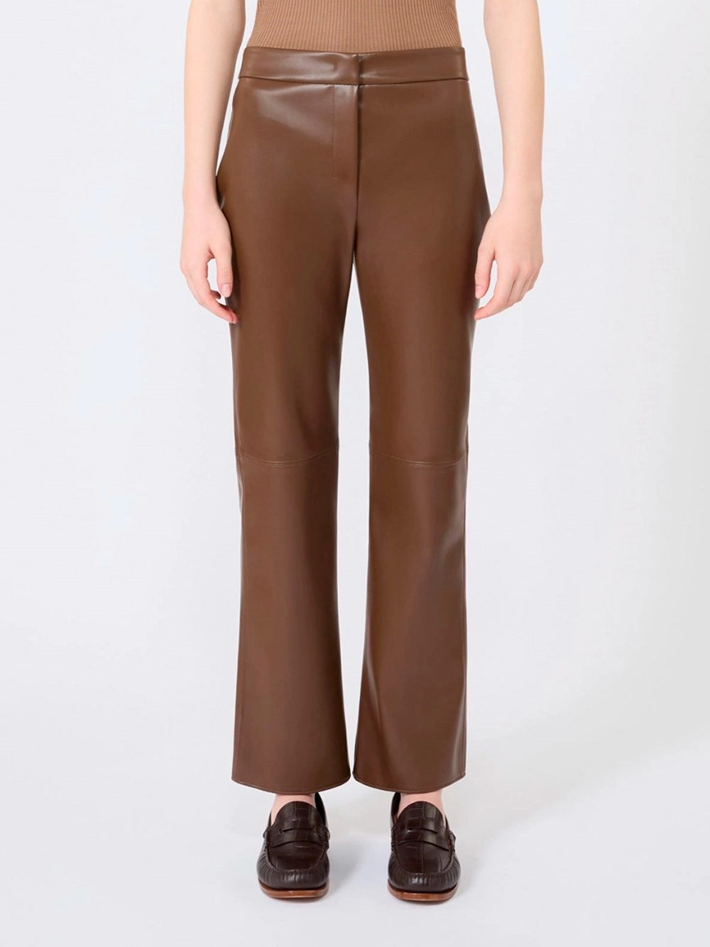 Max Mara Women Maxmara `S Leather-Look Pants MAX MARA