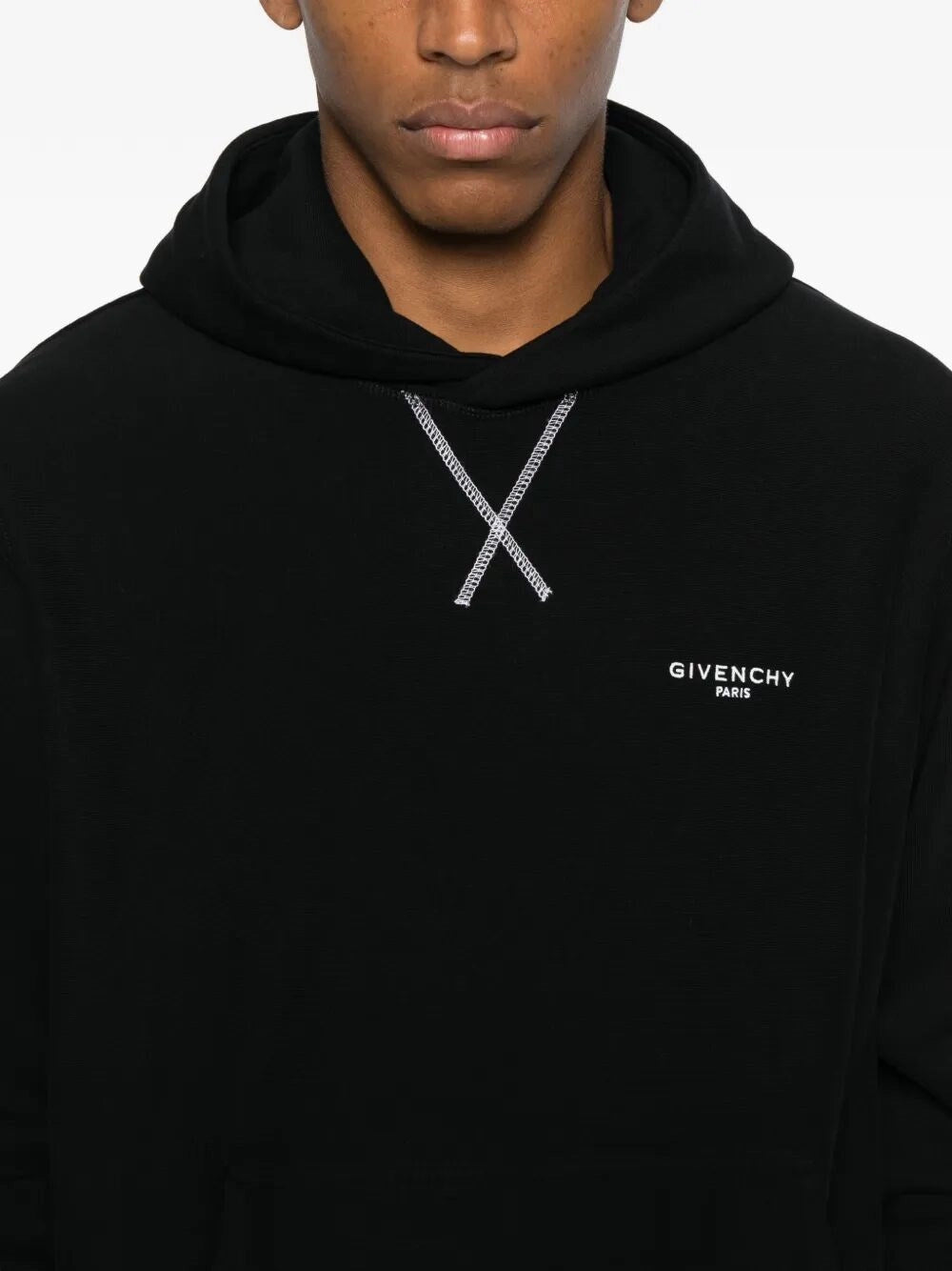 Givenchy Men `Couture` Seam Regular Fit Hoodie GIVENCHY
