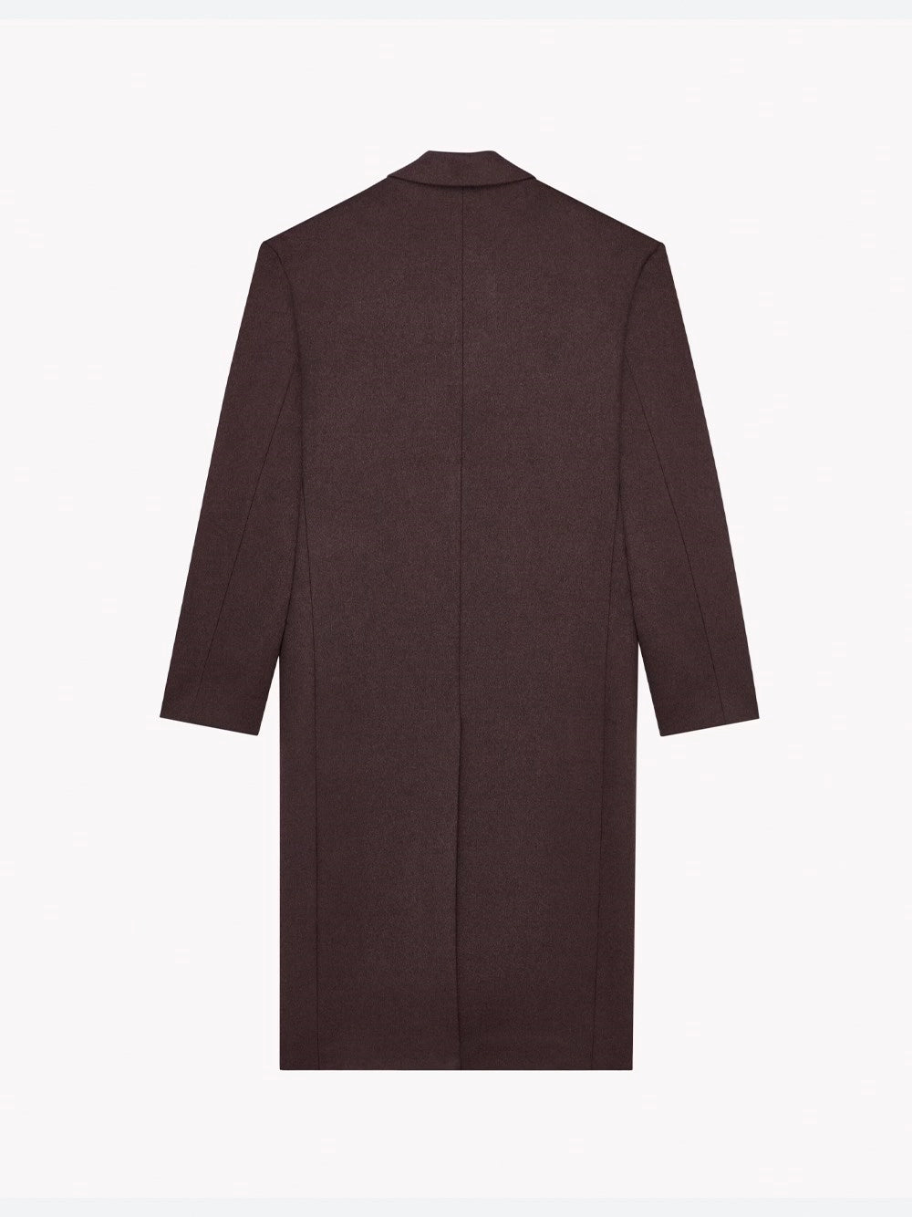 Saint Laurent Men Coat In Double Face Brushed Wool Felt SAINT LAURENT