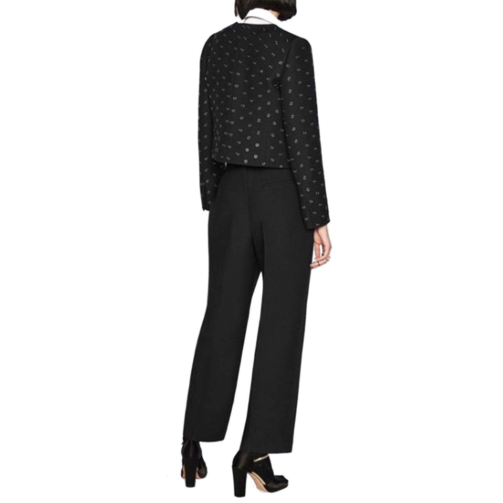Dior Wool And Silk Pants Women CHRISTIAN DIOR