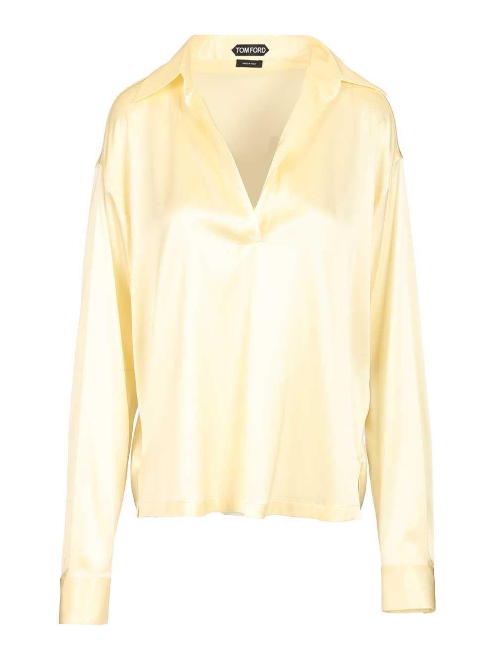 Tom Ford Women Silk Polo Shirt TOM FORD