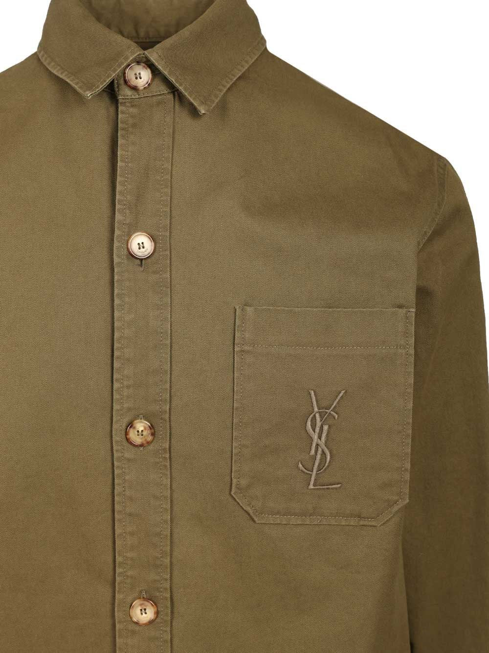 Saint Laurent Men Cassandre Overshirt SAINT LAURENT