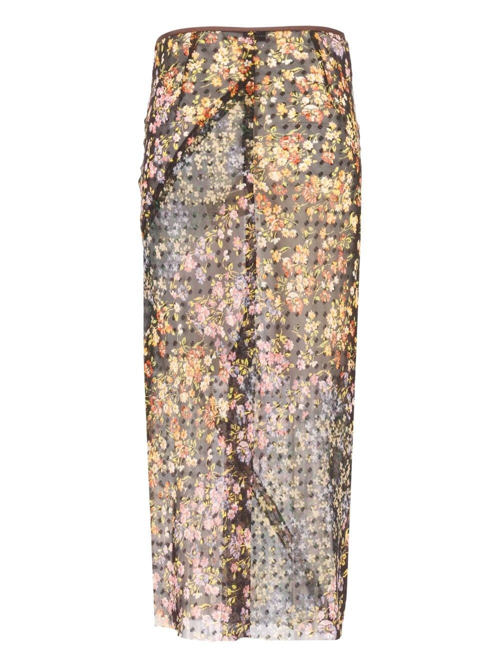 Dries Van Noten Women Bias-Cut Jacquard Midi Skirt DRIES VAN NOTEN