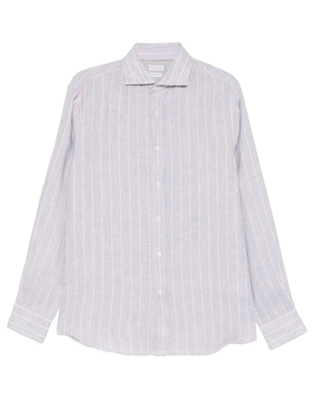 Brunello Cucinelli Men Linen Shirt BRUNELLO CUCINELLI
