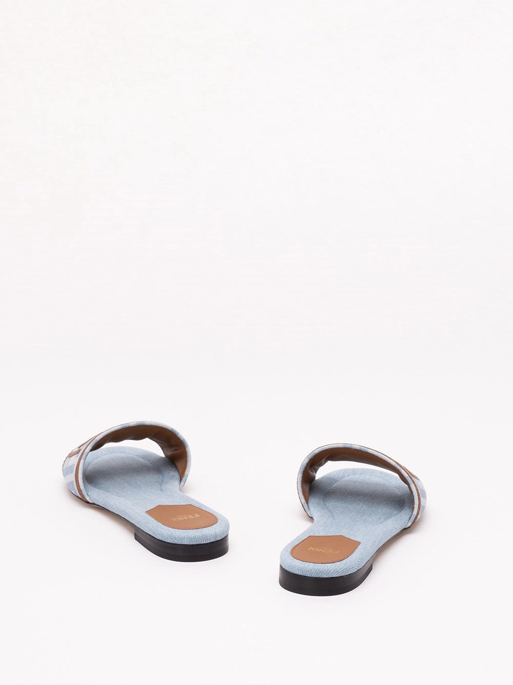 Fendi Women Denim Slides FENDI