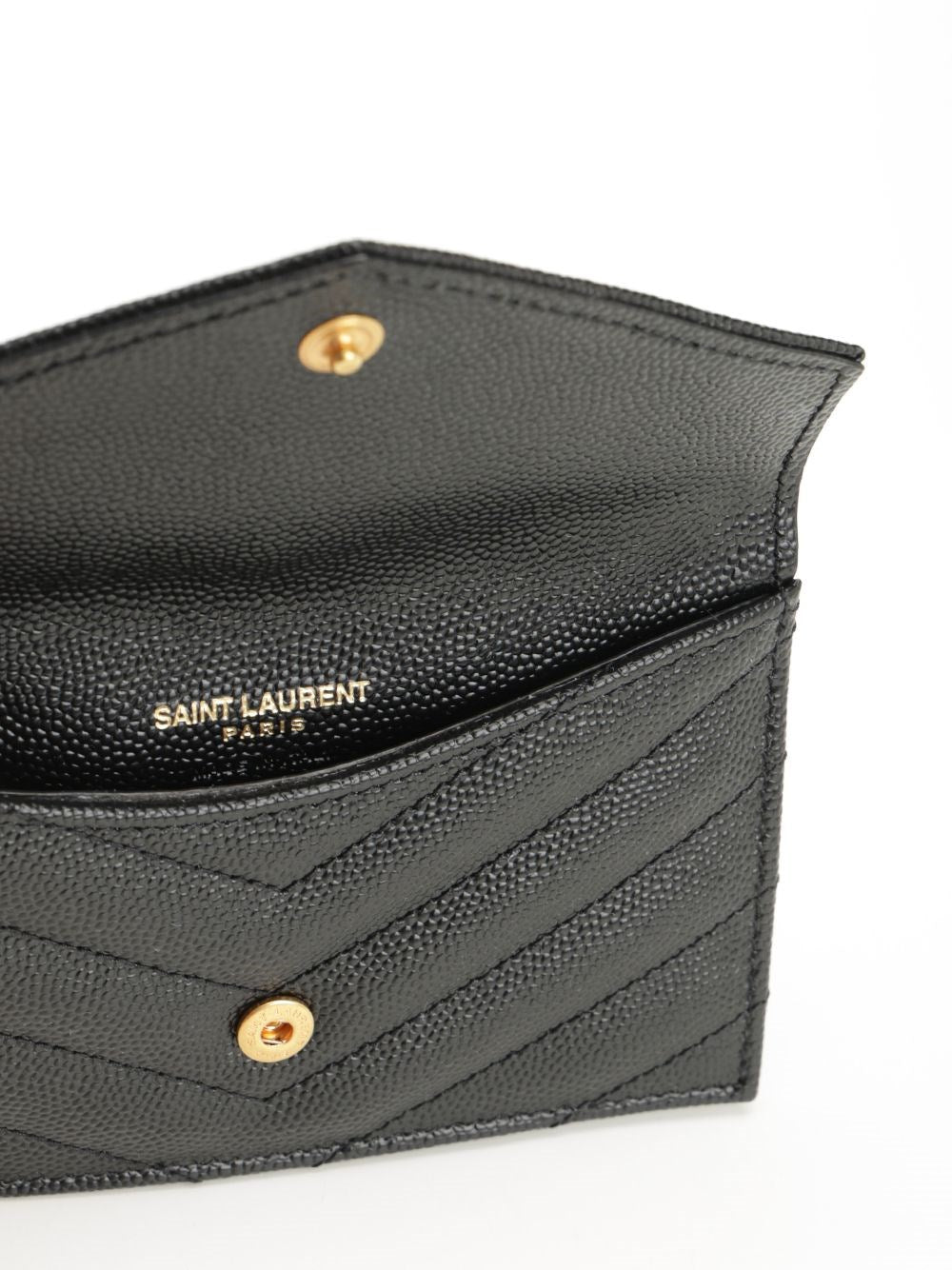 Saint Laurent Women Card Holder "Fragments Cassandre" SAINT LAURENT