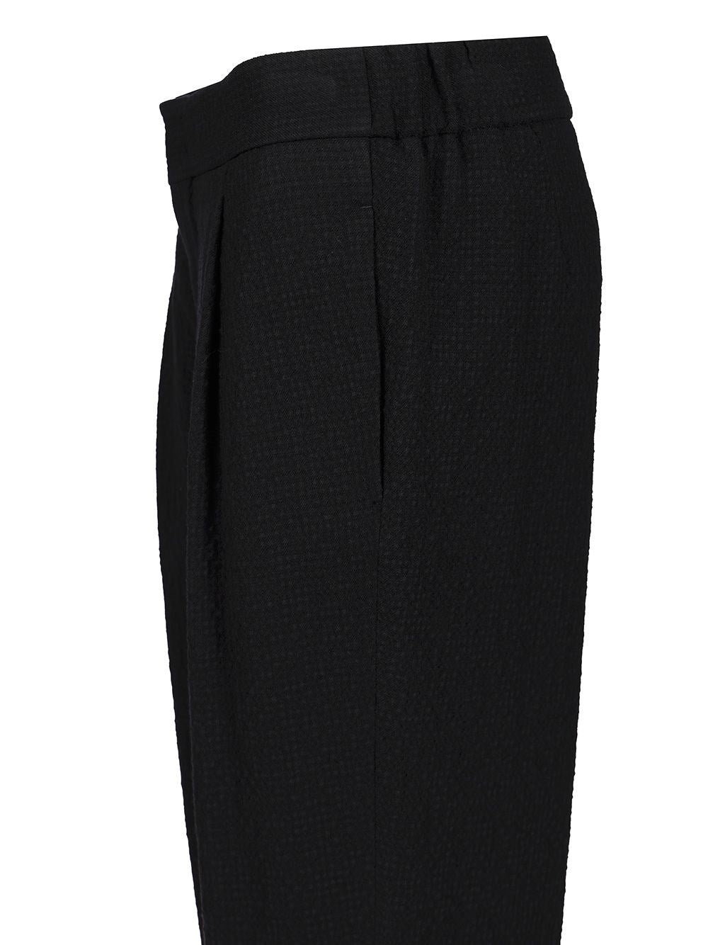 Giorgio Armani Men Stretch Wool Single Pleat Trousers GIORGIO ARMANI