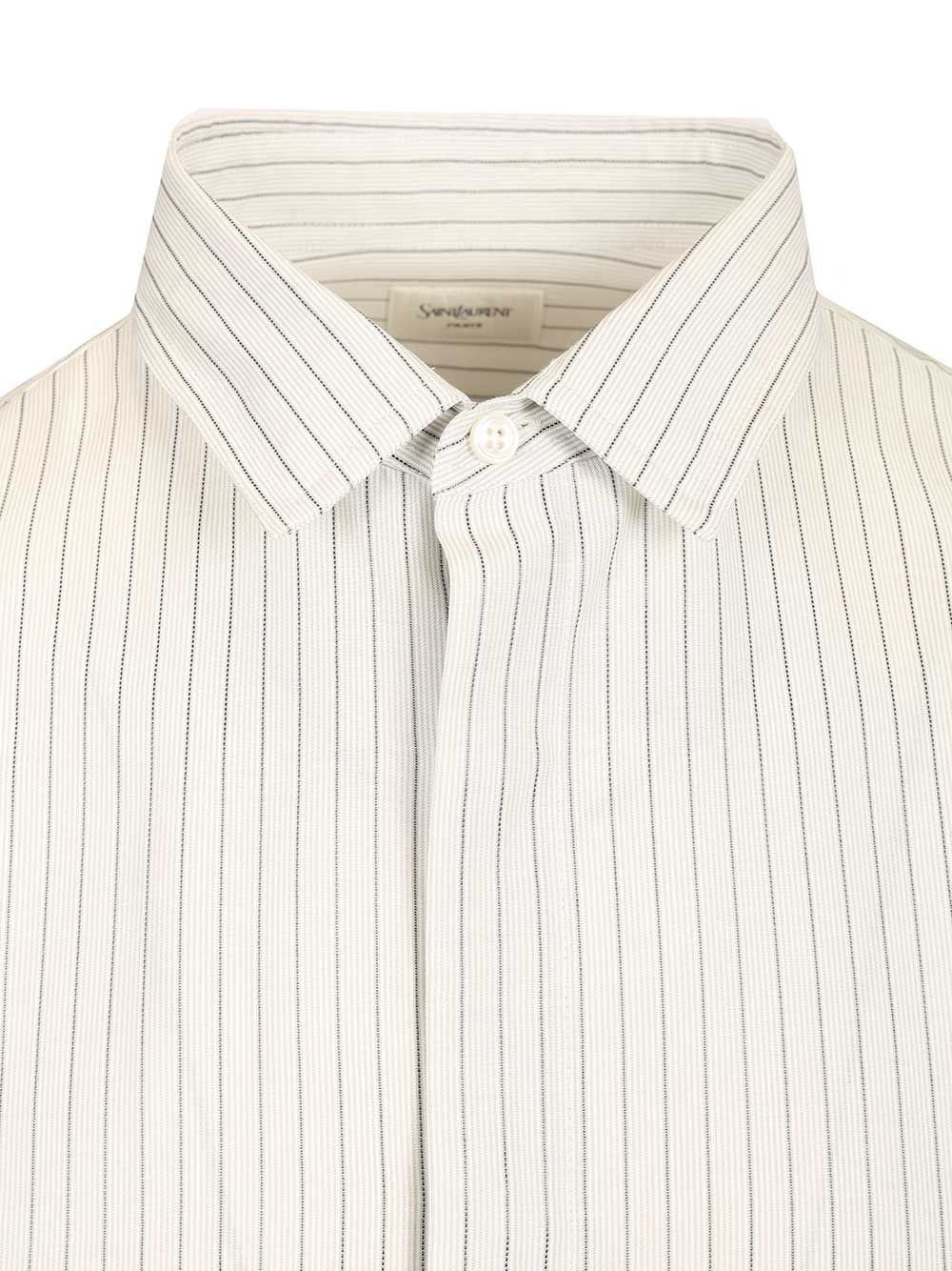 Saint Laurent Men Slim-Fit "Cassandre" Shirt SAINT LAURENT