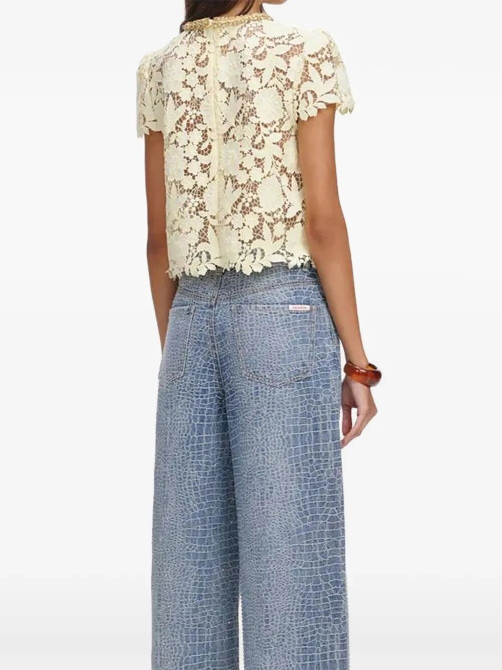 Self-Portrait Women Lace Top SELF-PORTRAIT