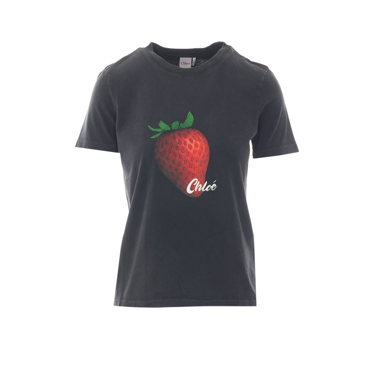 Chloe' Women Baby Fit T-Shirt With Logo CHLOE