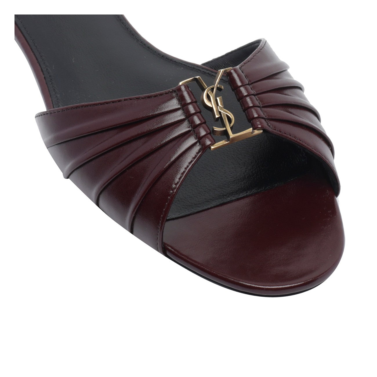 Saint Laurent Women Babylone Flat Sandals SAINT LAURENT