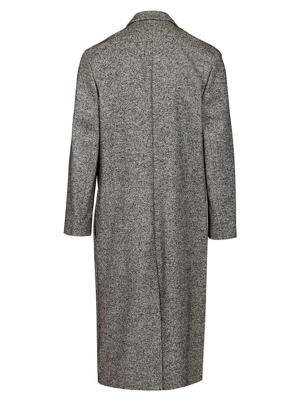 Loewe Men Double-Breasted Wool Blend Coat LOEWE