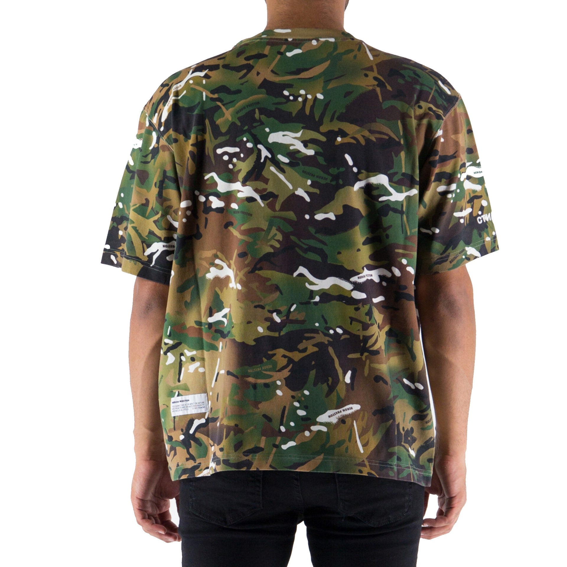 Heron Preston Camouflage T-Shirt Men HERON PRESTON