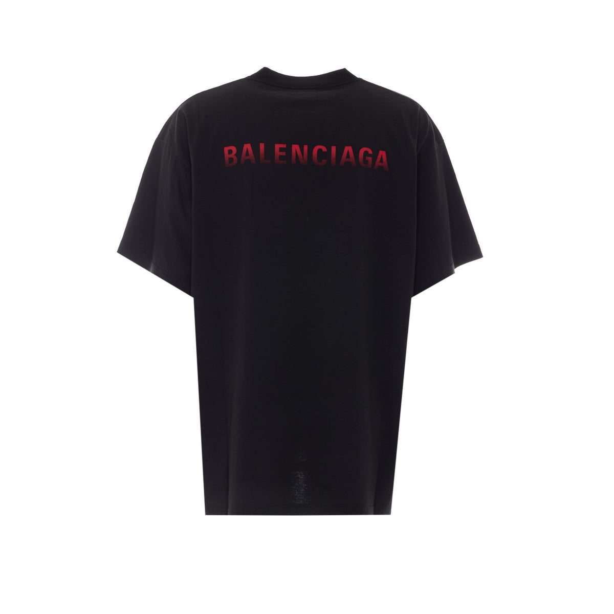 Balenciaga Men Back Gradient Oversized T-Shirt BALENCIAGA