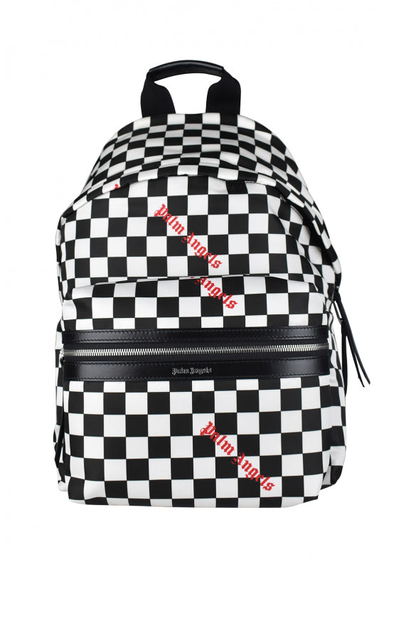 Palm Angels Men Checkerboard Backpack PALM ANGELS