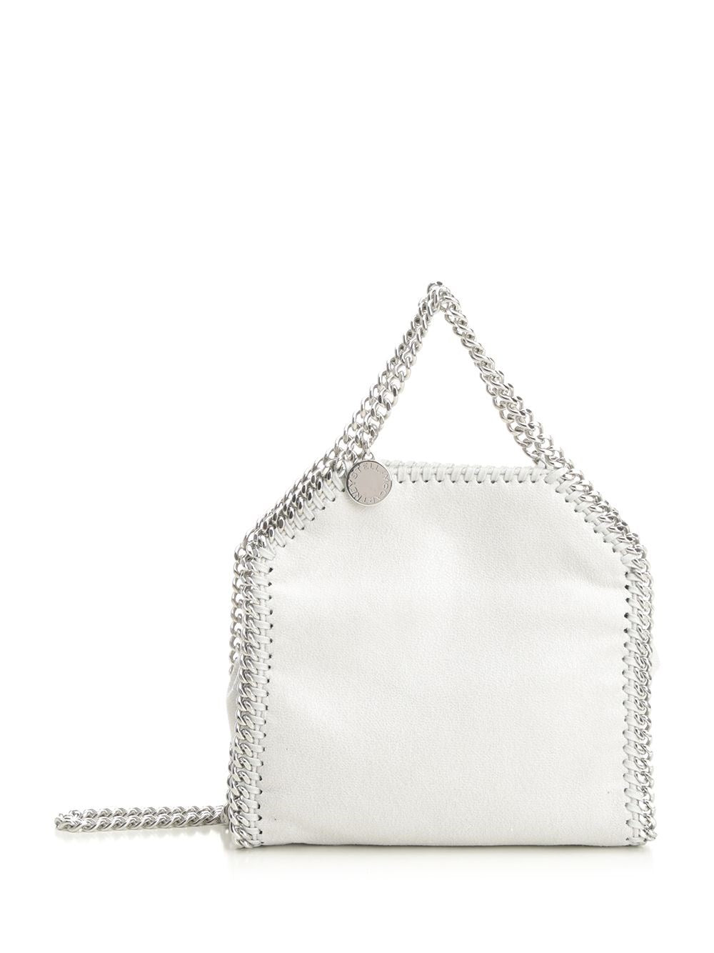 Stella Mccartney Women Falabella Tiny Bag Eco Shaggy Deer W/Stainless Steel Chain - Airlite STELLA MCCARTNEY