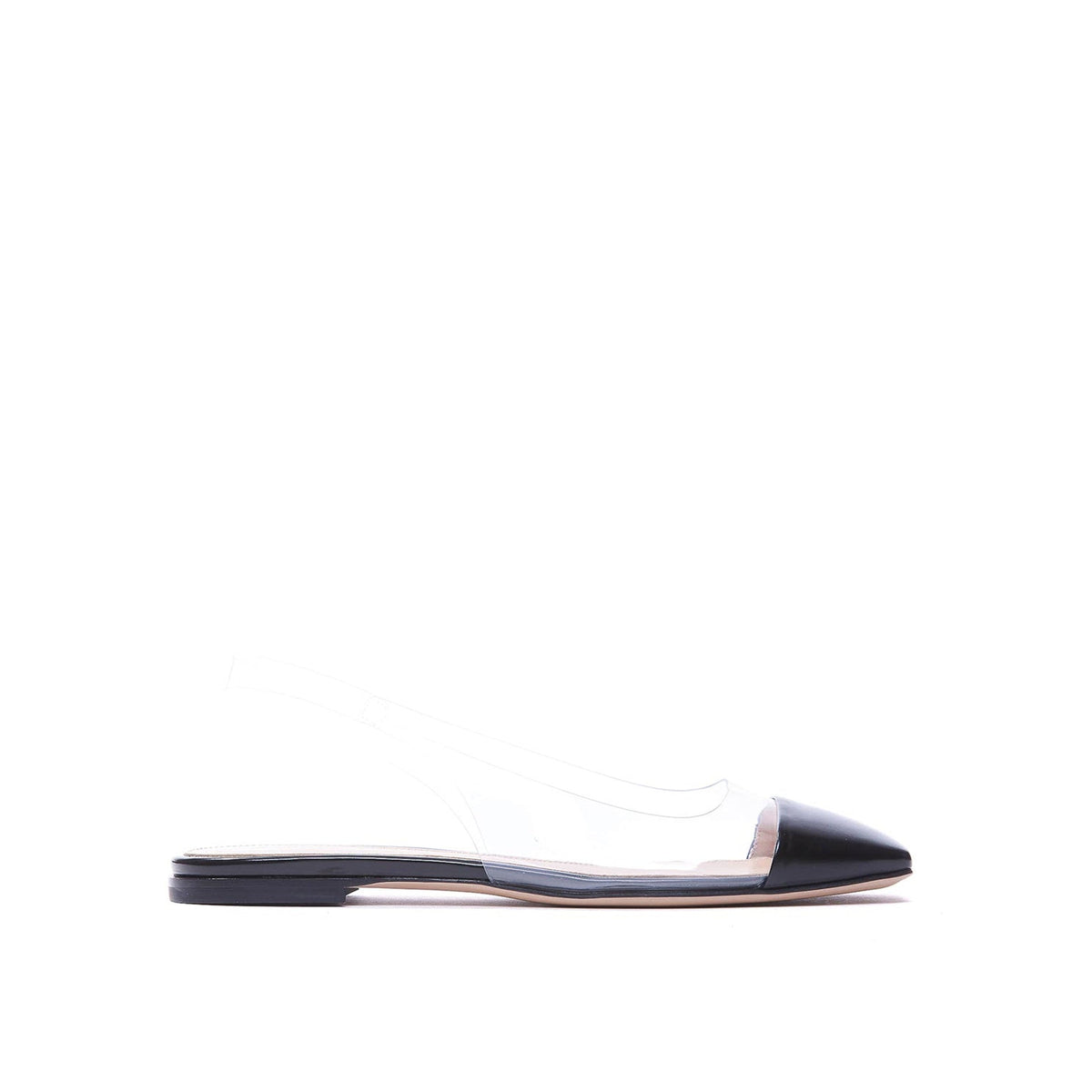 Gianvito Rossi Plexi Slingback Flats Women GIANVITO ROSSI