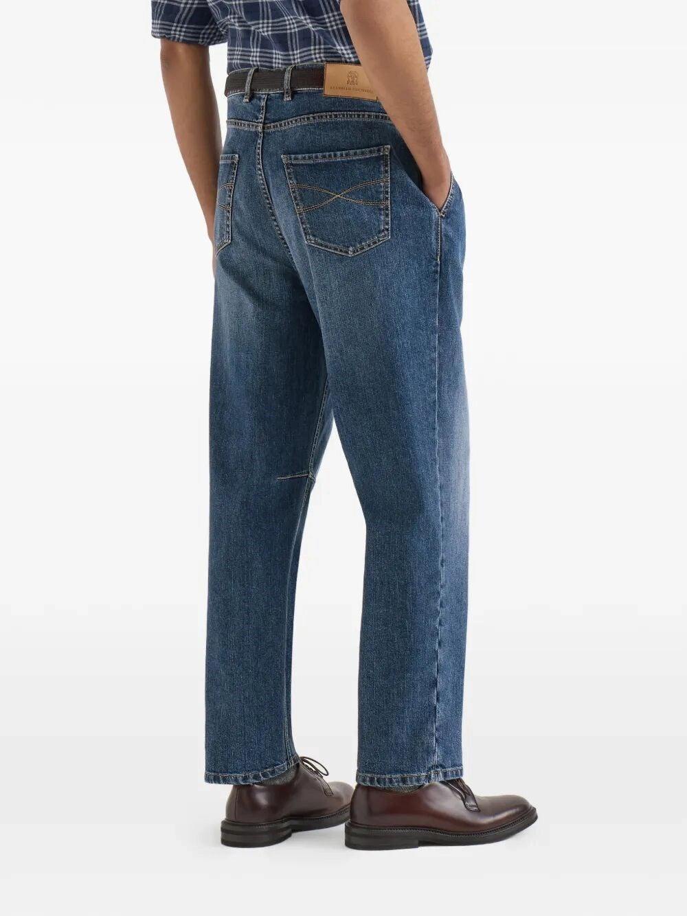 Brunello Cucinelli Men Denim Pants BRUNELLO CUCINELLI