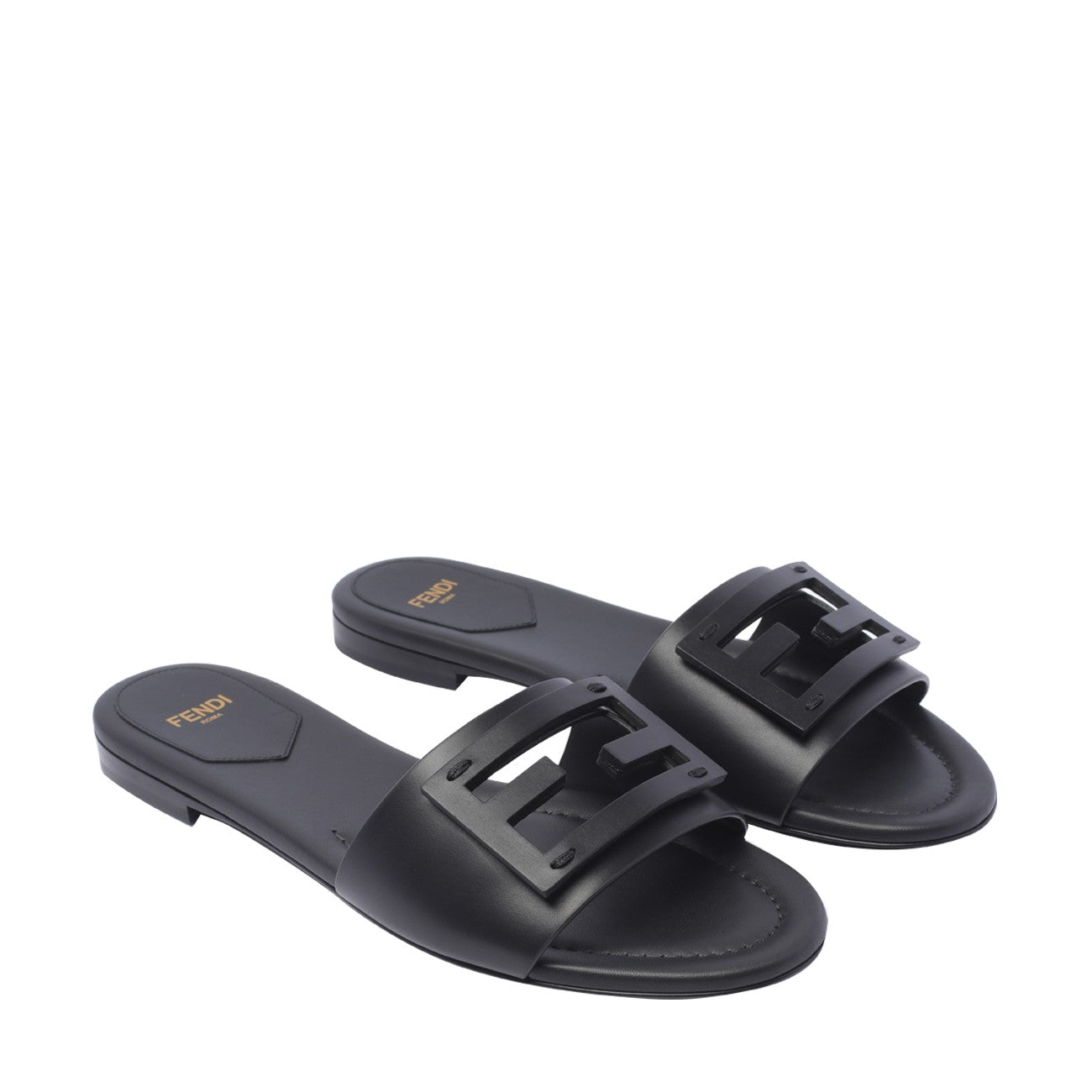 Fendi Women Baguette Slide Sandals FENDI