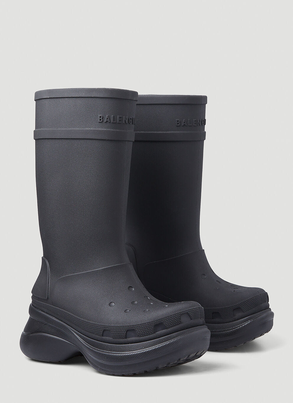 Balenciaga Men X Crocs Rain Boots