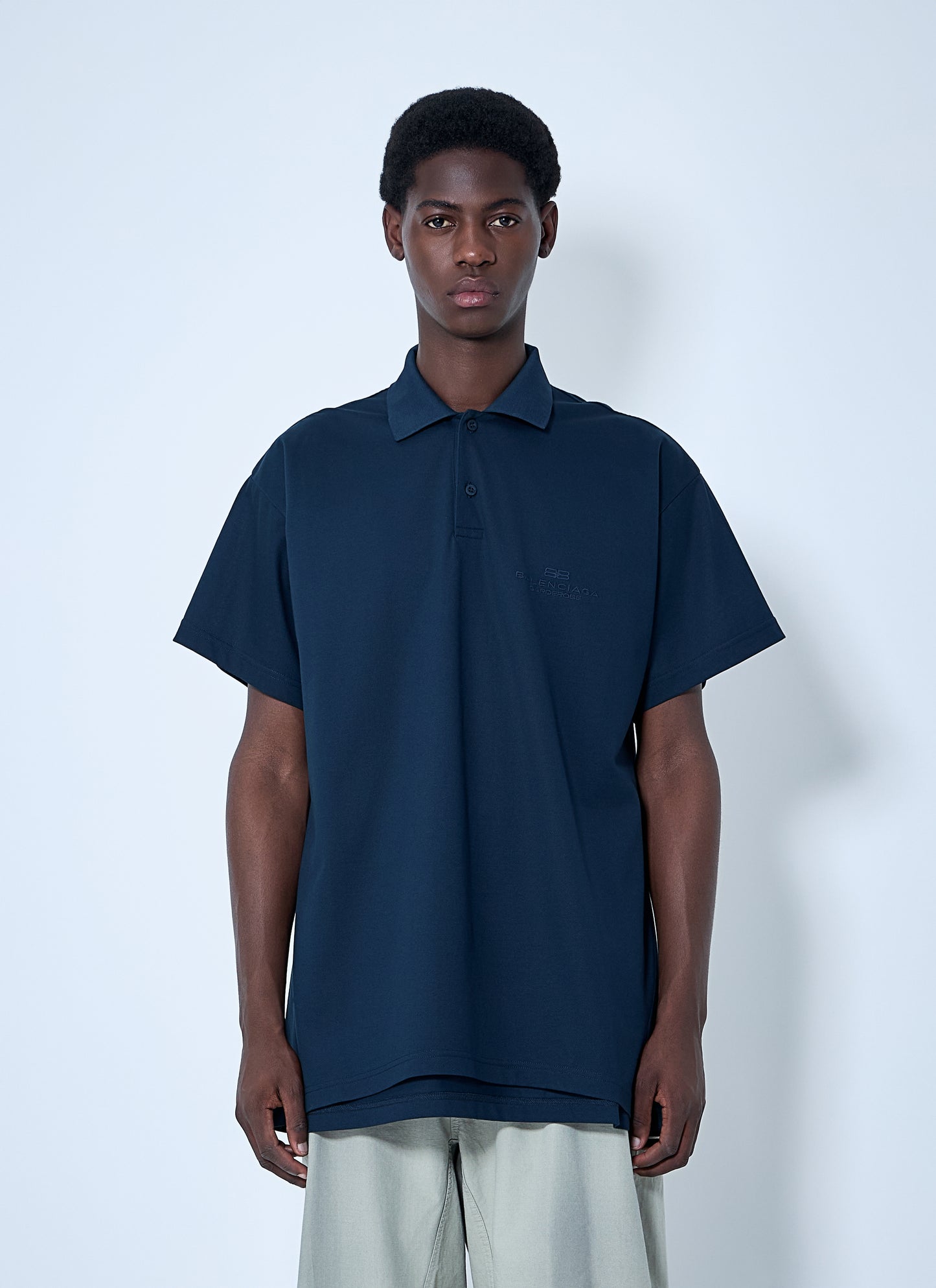Balenciaga Men Interwined Polo Shirt BALENCIAGA