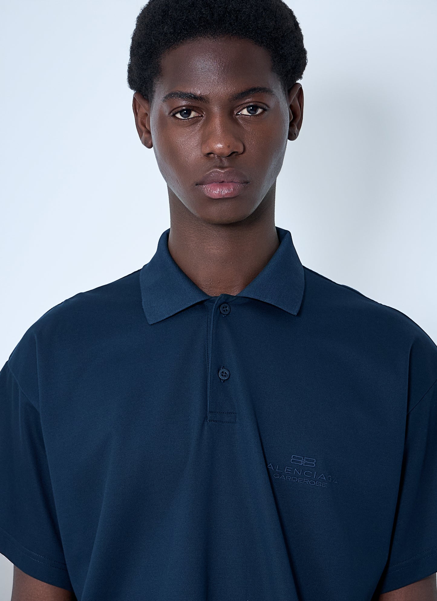 Balenciaga Men Interwined Polo Shirt BALENCIAGA